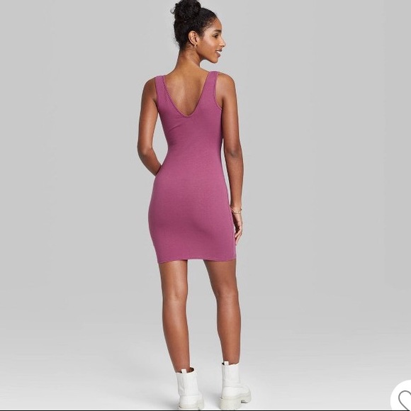 Sleeveless Knit Bodycon Juniors Dress 